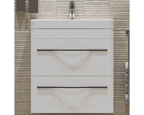 Тумба под раковину Velvex Jill 60 tpJIL.60.2Y-233 подвесная Белая матовая