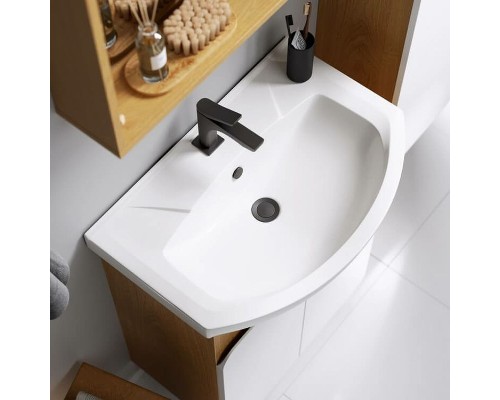 Тумба под раковину Aqwella Basic 65 BAS0106DZ Дуб золотой