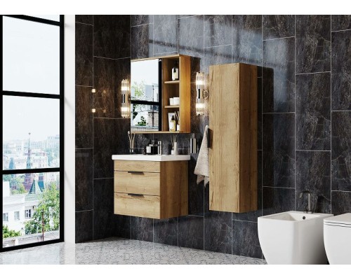 Тумба под раковину Onika Легран 50.13 105031 подвесная Дуб галифакс