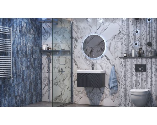 Тумба под раковину Velvex Edge 60 tpEDG.60.1Y-231 подвесная Графит