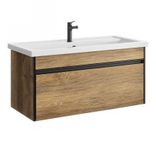 Тумба под раковину Aqwella Urban 100 URB0110DB подвесная Дуб балтийский