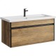 Тумба под раковину Aqwella Urban 100 URB0110DB подвесная Дуб балтийский