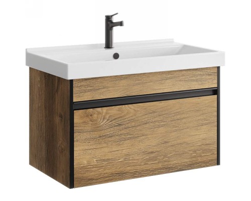 Тумба под раковину Aqwella Urban 80 URB0108DB подвесная Дуб балтийский