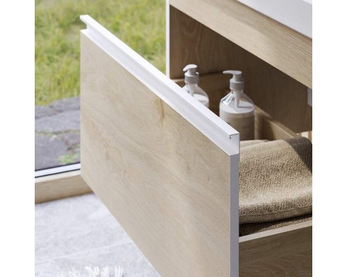 Тумба под раковину Aqwella Urban 80 URB0108DD подвесная Дуб Давос