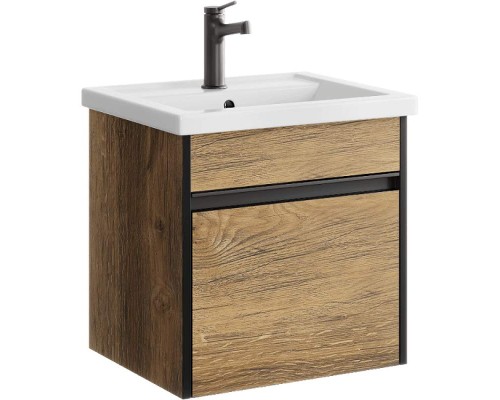 Тумба под раковину Aqwella Urban 50 URB0105DB подвесная Дуб балтийский