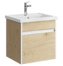 Тумба под раковину Aqwella Urban 50 URB0105DD подвесная Дуб Давос