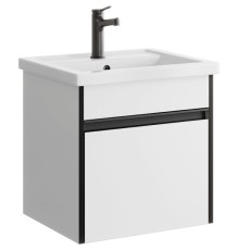 Тумба под раковину Aqwella Urban 50 URB0105W подвесная Белая