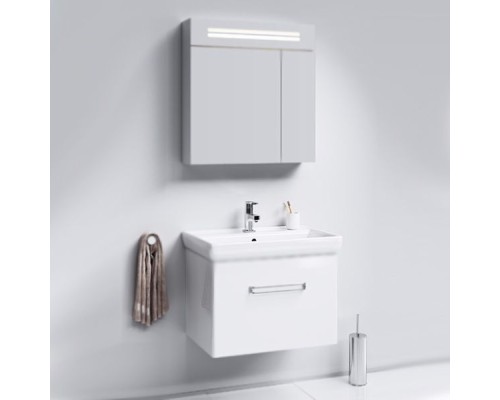 Тумба под раковину Aqwella Нео 70 Neo.01.07/1 подвесная Белая