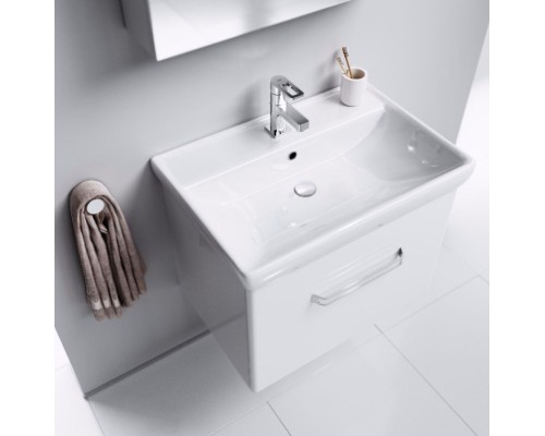 Тумба под раковину Aqwella Нео 70 Neo.01.07/1 подвесная Белая