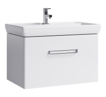 Тумба под раковину Aqwella Нео 80 NEO01081 подвесная Белая