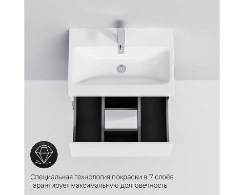 Тумба под раковину AM.PM Gem 60 2 M90FHX06022WG подвесная Белая