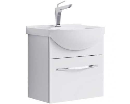 Тумба под раковину Aqwella Аллегро 50 Agr.01.05/1 подвесная Белая