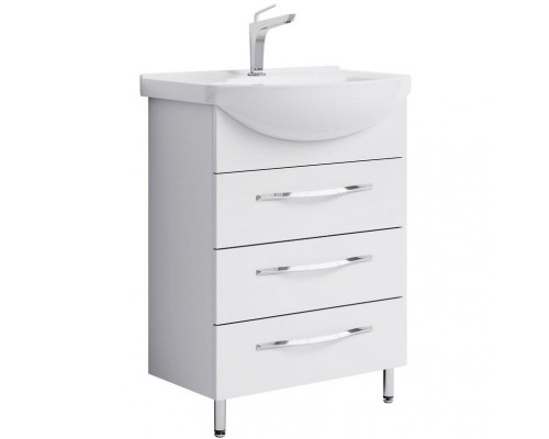 Тумба под раковину Aqwella Аллегро 65 Agr.01.06/3 Белая