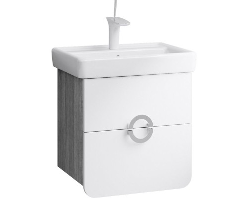 Тумба под раковину Aqwella Аликанте 55 Alic.01.05/Gray подвесная Седой дуб