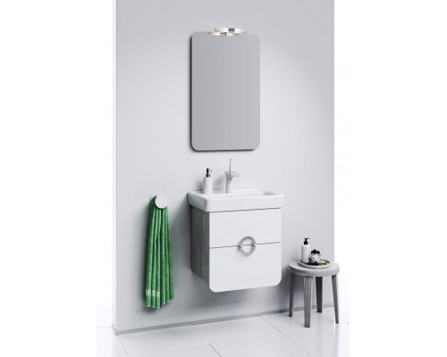 Тумба под раковину Aqwella Аликанте 55 Alic.01.05/Gray подвесная Седой дуб