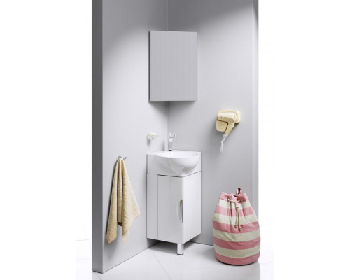 Тумба под раковину Aqwella Рио 45 Rio.01.04 угловая Белая