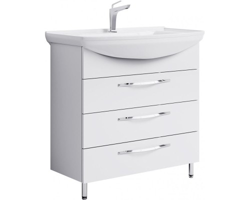 Тумба под раковину Aqwella Аллегро 105 Agr.01.10/3 Белая
