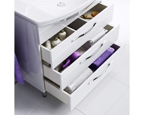 Тумба под раковину Aqwella Аллегро 105 Agr.01.10/3 Белая