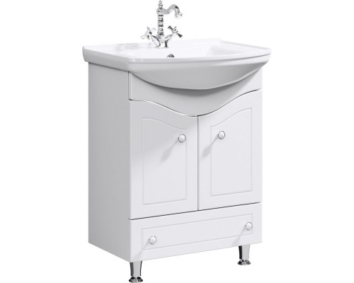 Тумба под раковину Aqwella Франческа 65 FR0106 Белая