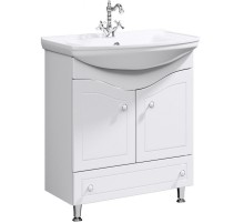 Тумба под раковину Aqwella Франческа 75 FR0107 Белая
