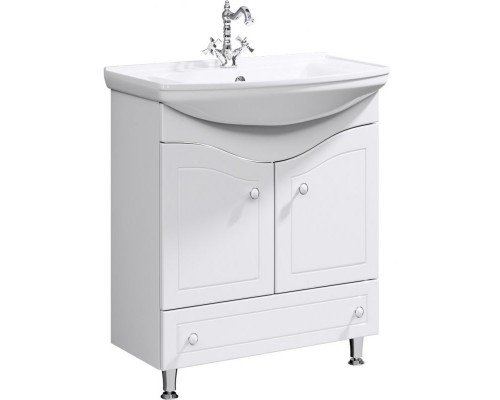 Тумба под раковину Aqwella Франческа 75 FR0107 Белая