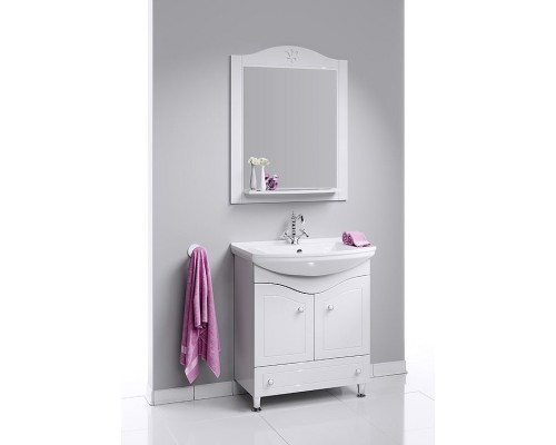 Тумба под раковину Aqwella Франческа 105 FR0110 Белая