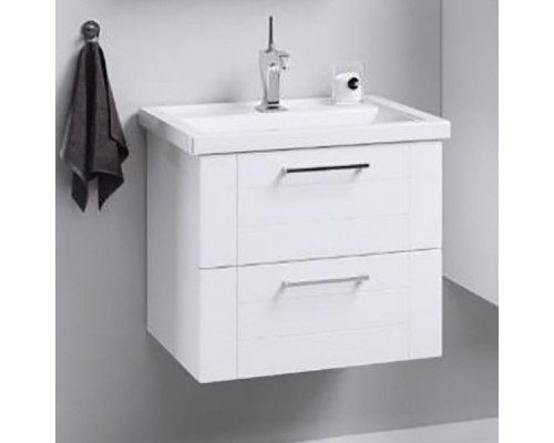 Тумба под раковину Aqwella Манчестер 70 MAN01072 подвесная Белый глянец