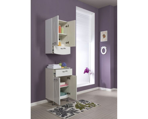 Тумба Aquanet Моника 50 186779 Белая