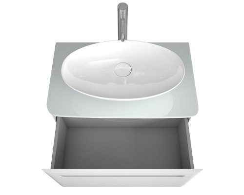 Тумба под раковину Owl 1975 Als 80 OW09.01.00 подвесная Белая