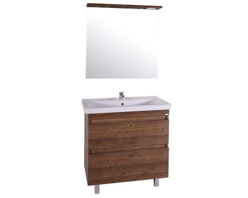 Тумба под раковину АСБ-мебель Коста 80 11496 Светлый Орех