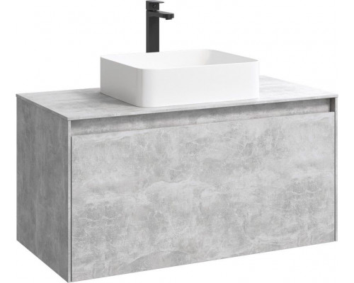 Корпус тумбы под раковину Aqwella 5 Stars Mobi 100 MOB0110BS подвесной без передней панели