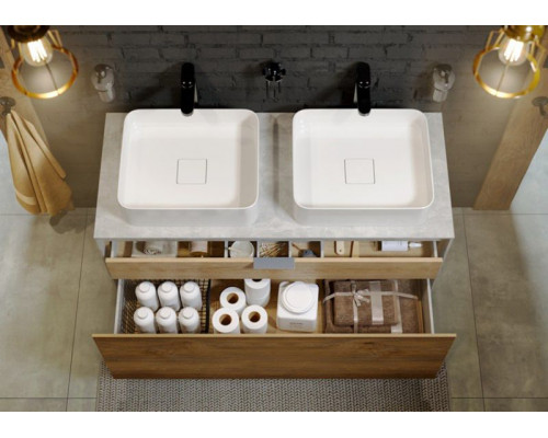 Корпус тумбы под раковину Aqwella 5 Stars Mobi 120 MOB0112W подвесной Белый