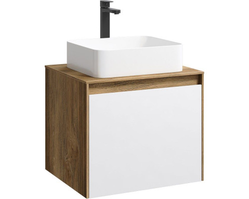Корпус тумбы под раковину Aqwella 5 Stars Mobi 60 MOB0106DB подвесной Дуб балтийский