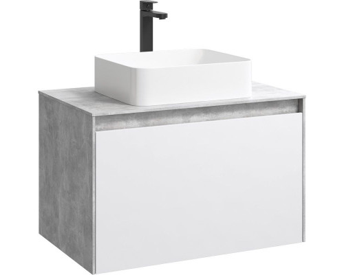Корпус тумбы под раковину Aqwella 5 Stars Mobi 80 MOB0108BS подвесной Бетон светлый