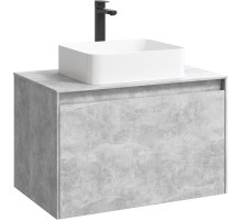 Корпус тумбы под раковину Aqwella 5 Stars Mobi 80 MOB0108BS подвесной Бетон светлый