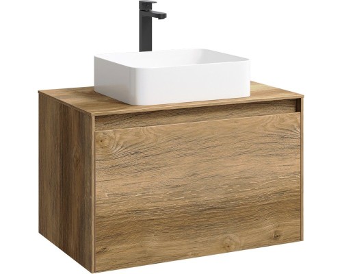 Корпус тумбы под раковину Aqwella 5 Stars Mobi 80 MOB0108DB подвесной Дуб балтийский