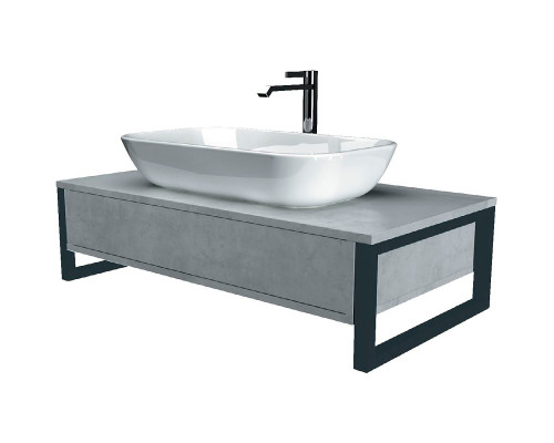 Тумба под раковину 1MarKa Grunge Loft 70П Ц0000015938 подвесная Бетон светлый