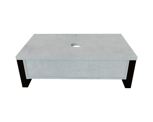 Тумба под раковину 1MarKa Grunge Loft 70П Ц0000015938 подвесная Бетон светлый