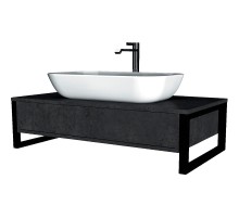 Тумба под раковину 1MarKa Grunge Loft 70П Ц0000015939 подвесная Бетон темно-серый