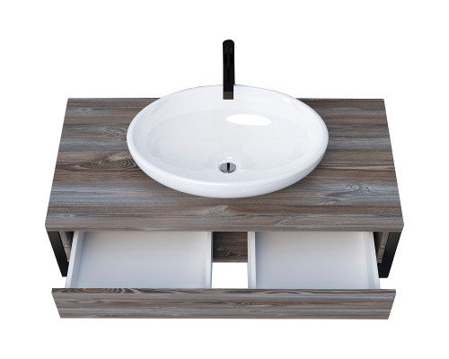 Тумба под раковину 1MarKa Grunge Loft 70П Ц0000015941 подвесная Дуб Намибия