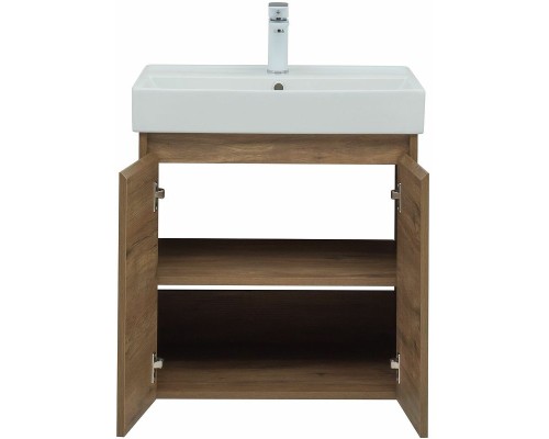 Тумба под раковину Aquanet Nova Lite 60 298849 подвесная Дуб рустикальный