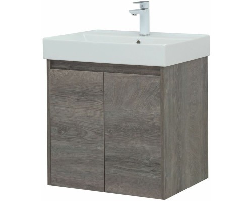 Тумба под раковину Aquanet Nova Lite 60 298848 подвесная Дуб рошелье