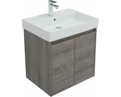 Тумба под раковину Aquanet Nova Lite 60 298848 подвесная Дуб рошелье