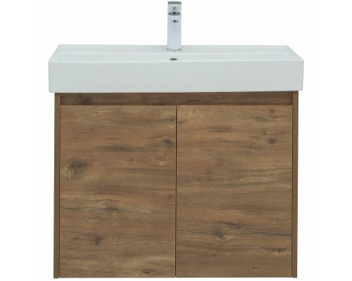 Тумба под раковину Aquanet Nova Lite 75 298852 подвесная Дуб рустикальный