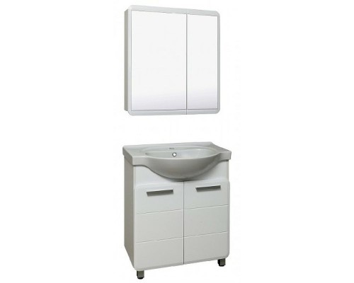 Тумба под раковину Runo Эрика 70 УТ000003318 Белая