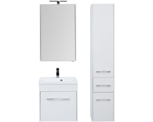 Тумба под раковину Aquanet Августа 58 210026 подвесная Белая