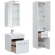 Тумба под раковину Aquanet Августа 58 210026 подвесная Белая