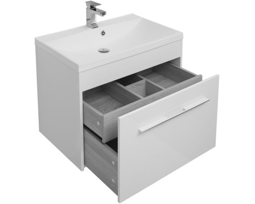 Тумба под раковину Aquanet Августа 75 210028 подвесная Белая