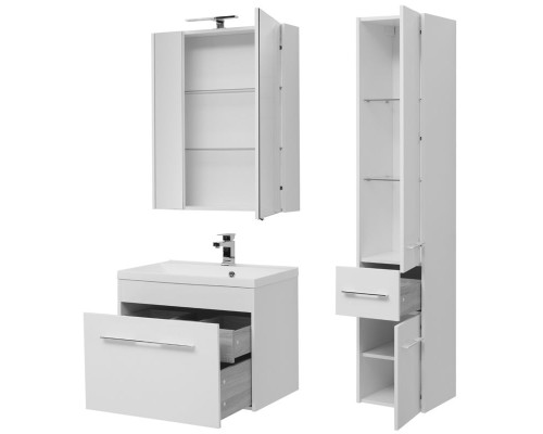 Тумба под раковину Aquanet Августа 75 210028 подвесная Белая