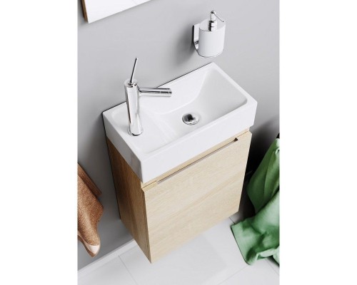 Тумба под раковину Aqwella Леон 40 Ln-MP.01.04/DS подвесная Дуб сонома